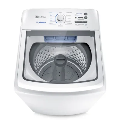 Máquina de Lavar Electrolux 17kg Branca Essential Care com Cesto Inox e Jet&Clean (LED17) - Electrolux - Electrolux