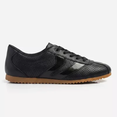 Tênis Feminino Couro Legítimo Naomi Casual Vittal Clássico Retrô - Use Vittal - Vittal Calçados