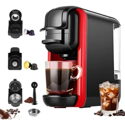 Cafeteira Automática Espresso Cápsulas 1450w 19bar Portátil - BrisaBras - Mercado Livre