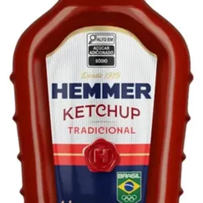 Hemmer Ketchup Tradicional bisnaga 1kg - Hemmer - Mercado Livre