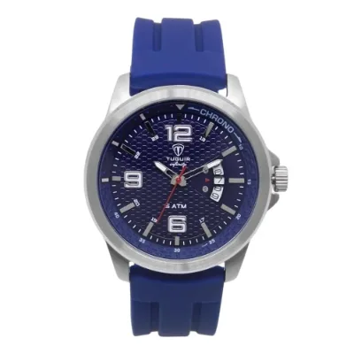 Relógio Masculino Tuguir Infinity Quartz Silicone TGI37139 Azul - Tuguir - Casa das Alianças