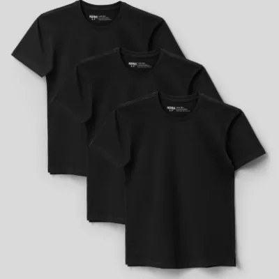 Kit 3 Camisetas Algodão Egípcio Denver Preta - Use Reise - Reise