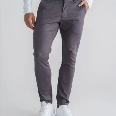 Calça Alfaiataria Brooklyn Sarja Cinza - Use Reise - Reise