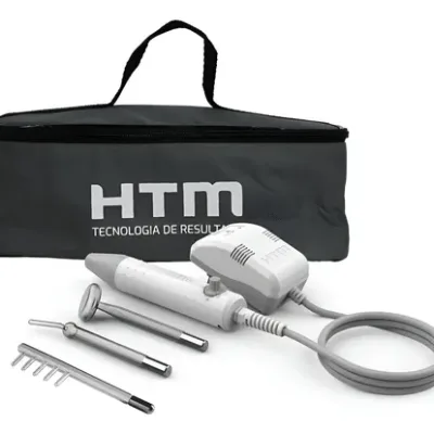 Kit Beauty Face Alta Frequência Portátil E Eletrodo Pente - HTM Eletrônica - Mercado Livre