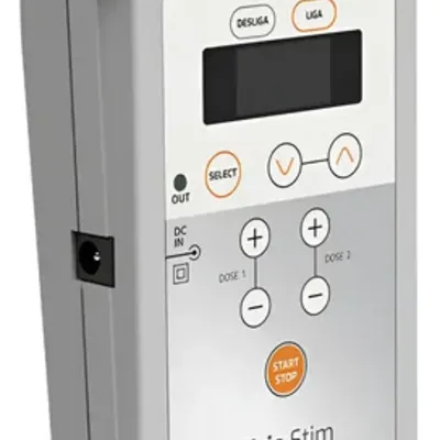 Fisio Stim Gerador De Corrente Portátil Para Fisioterapia - HTM Eletrônica - Mercado Livre