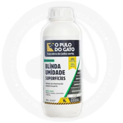 Hidrofugante Blinda Umidade Superfícies 1L – Pulo do Gato - O Pulo do Gato - Escuta o Véio