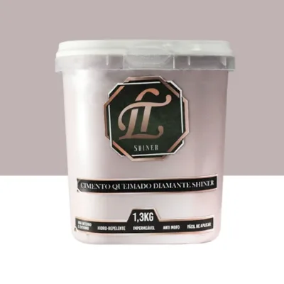 LT Shine Cimento Queimado Ametista 1,3Kg - LT Shine - Escuta o Véio