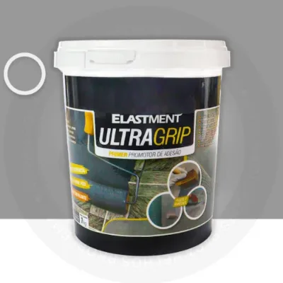 Ultragrip Elastment Primer Promotor de Aderência, 1KG Cinza – Fácil Aplicação - Elastment - Escuta o Véio