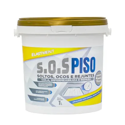 SOS Piso Elastment, 1L – Adesivo de Reparo para Pisos - Elastment - Escuta o Véio