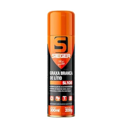 Graxa de Litio Spray Sieger 200G - Sieger - Escuta o Véio