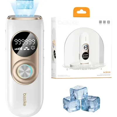 Depilador A Laser Luz Pulsada IPL Profissional 9 níveis Basike - Basike - Mercado Livre