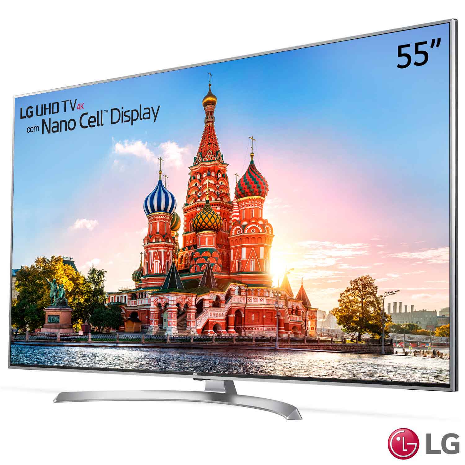 Smart TV 4K LG LED 55” Nano Cell 5UJ7500 com R$ 1200 OFF - LG 55UJ7500 PRD 1500 2
