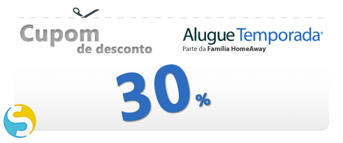 alugue temporada cupom 30 off