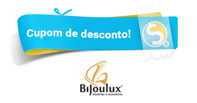 Cupom de 15% Off em todo site da Bijoulux - bijoulux cupom 1