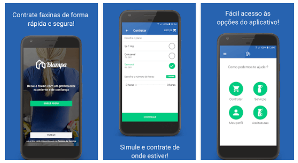 Conheça 4 plataformas para contratar serviços de limpeza - contratar serviços de limpeza Guias blumpa diaristas app