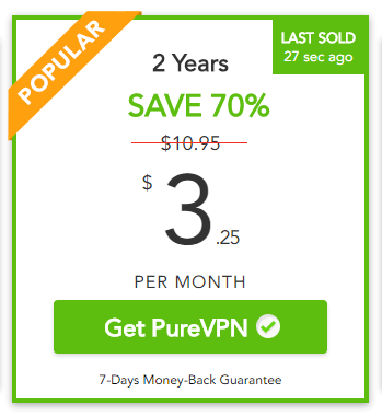 Desconto de 70% OFF na assinatura de 2 anos PureVPN - chrome 2017 10 19 18 36 53