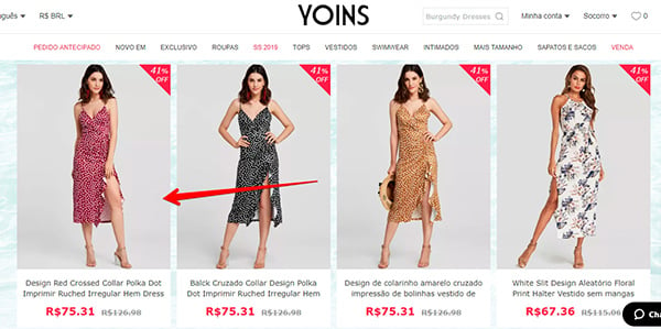 Como comprar roupas na Yoins? É confiável e seguro importar roupas? - comprar roupas Guias compras de roupas escolherroupa