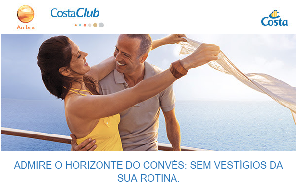 Desconto de 5% em reservas de Travessias 2020 no site Costa Cruzeiros - costa cruzeiros desconto 2020