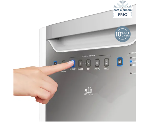 Cupom 10% OFF em Eletrodomésticos selecionados - cupom 10 off electrolux site