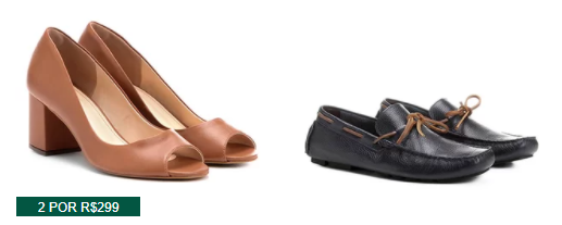 Cupom Shoestock de 20% em calçados femininos ou masculinos - cupom 20 off shoestock