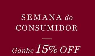 Cupom de 15% OFF na semana do consumidor Bobstore - cupom bobstore