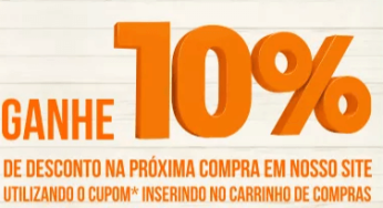 Cupom de 10% OFF no site Casa das Serras