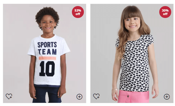 Cupom 15% OFF em Moda Infantil C&A acima R$ 150 - cupom cea moda infantil