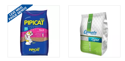 Cupom Cobasi Pet Shop: 5% off em Areias higiênicas para gatos - cupom cobasi areias