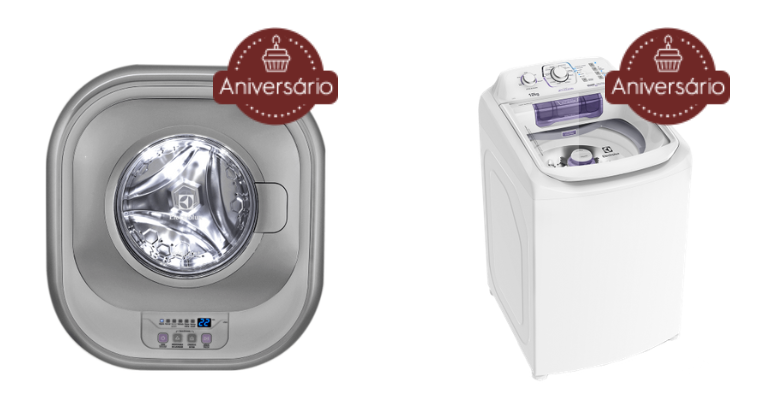 Cupom Electrolux de 10% OFF em Lavadoras de Roupas - cupom lavadoras