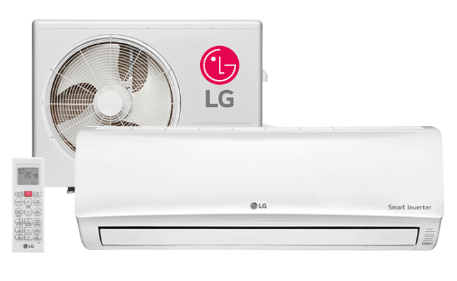 Ar Split Inverter Quente/Frio LG 9000 Btus com R$100 OFF na CentralAr - cupom lg split inverter