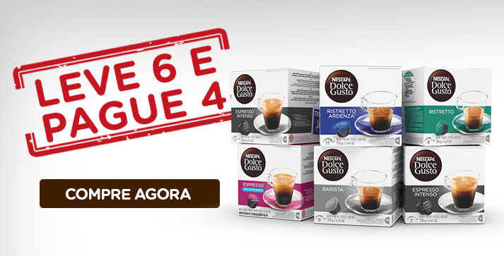 Desconto de 33% em cápsulas de expresso Dolce Gusto - desconto 33 off dolce gusto