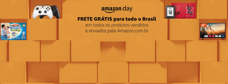 Amazon Day - só hoje Frete Grátis e até 80% OFF no site! - desconto amazon day