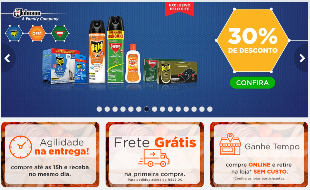 Frete grátis para novos clientes acima de R$ 99 no Angeloni - desconto angeloni supermercado online