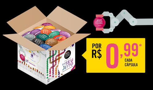 Desconto de Cápsulas Dolce Gusto - R$ 14,65 por caixa - desconto capsulas dolce gusto black friday