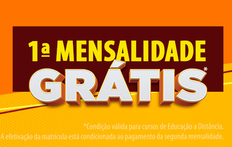 Promoção FAM - 1ª mensalidade grátis no EAD - desconto fam faculdade das américas