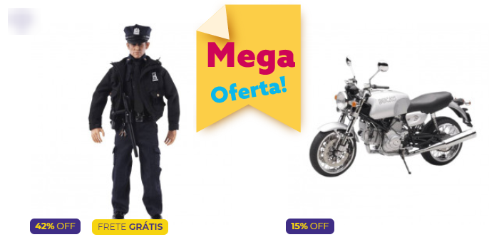 Descontos até 42% em action-figures na Fantoy Colecionáveis - desconto fantoy site