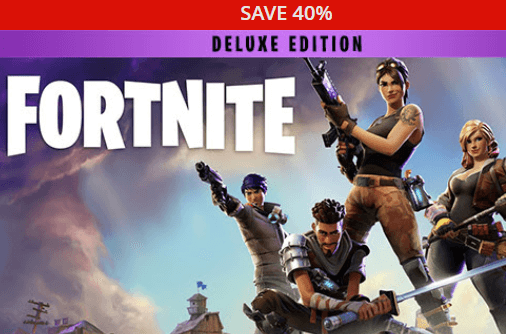 Desconto de 40% no jogo Fortnite para PC via Steam - desconto fortnite