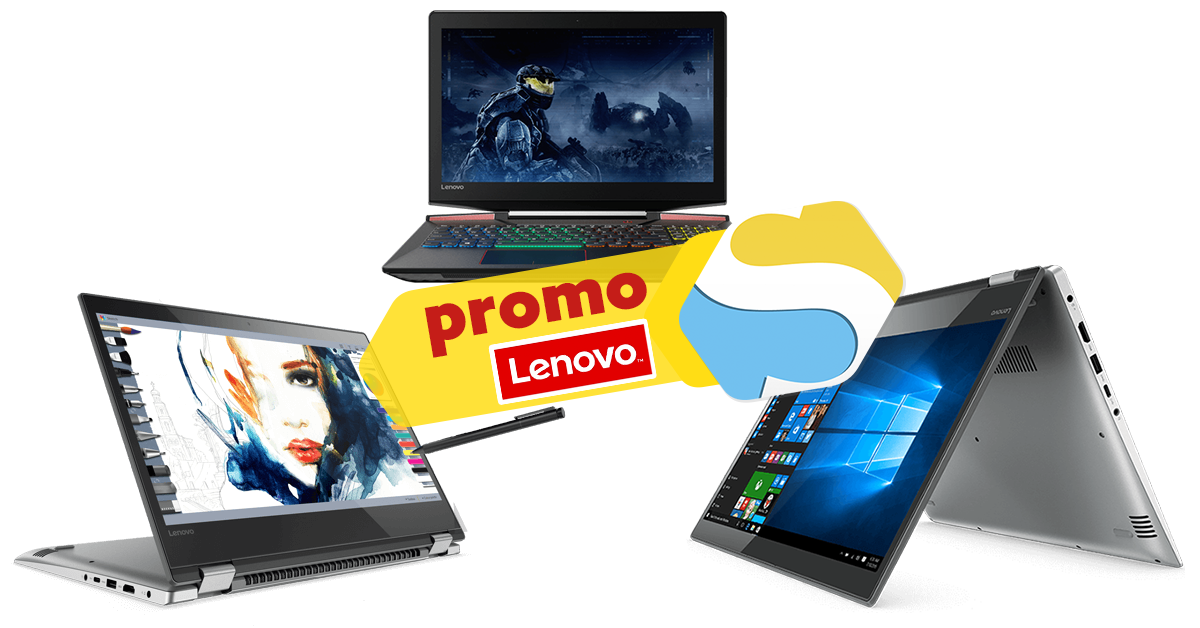 Promoção de Notebooks Lenovo Yoga, Ideapad, Legion e Thinkpad - desconto lenovo notebooks