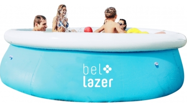 Desconto 25% na Piscina Inflável 3700 Litros PVC Bel Lazer - desconto piscina 3700 litros bel pvc