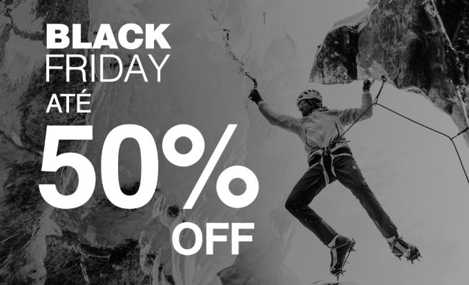 Desconto black friday até 50% no site da The North Face - desconto the north face black friday