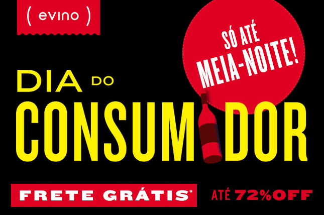 Desconto até 72% e frete grátis em vinhos no Evino - desconto vinhos evino