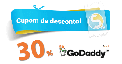 Cupom de 30% OFF em novos produtos do GoDaddy - godaddy cupom desconto 30 1