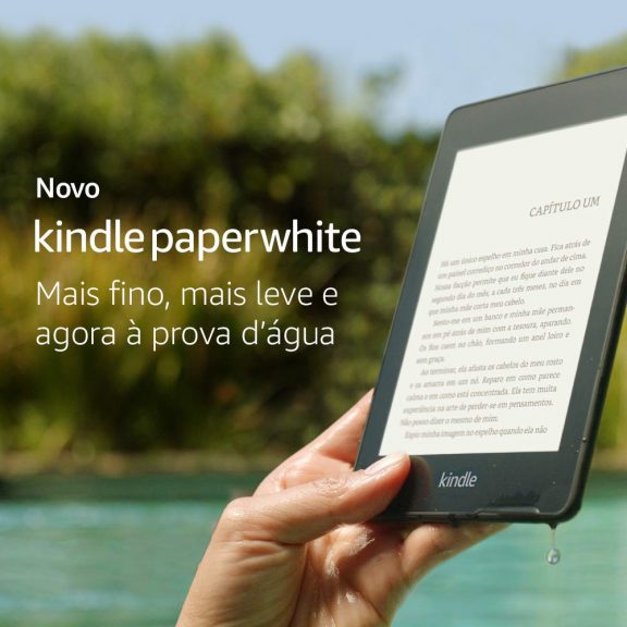Qual é o melhor leitor digital de livros e-reader do mercado? - leitor digital de livros Tecnologia e Internet kindle paperwhite
