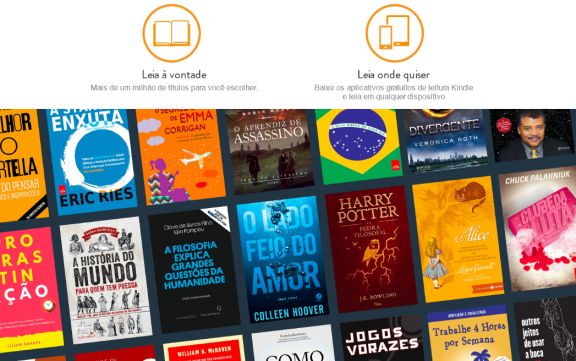 Qual é o melhor leitor digital de livros e-reader do mercado? - leitor digital de livros Tecnologia e Internet kindle unlimited propaganda