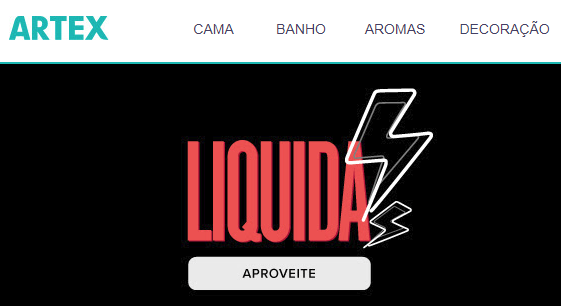 Liquidação Artex com desconto de 30% em selecionados - liquida artex cupom