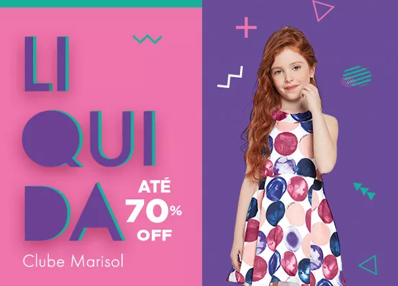 Frete grátis e até 70% OFF na liquida Clube Marisol - liquida marisol e frete grátis