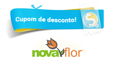 Cupom de 30% desconto acima de R$ 260 na Nova Flor - novaflor cupom desconto 2