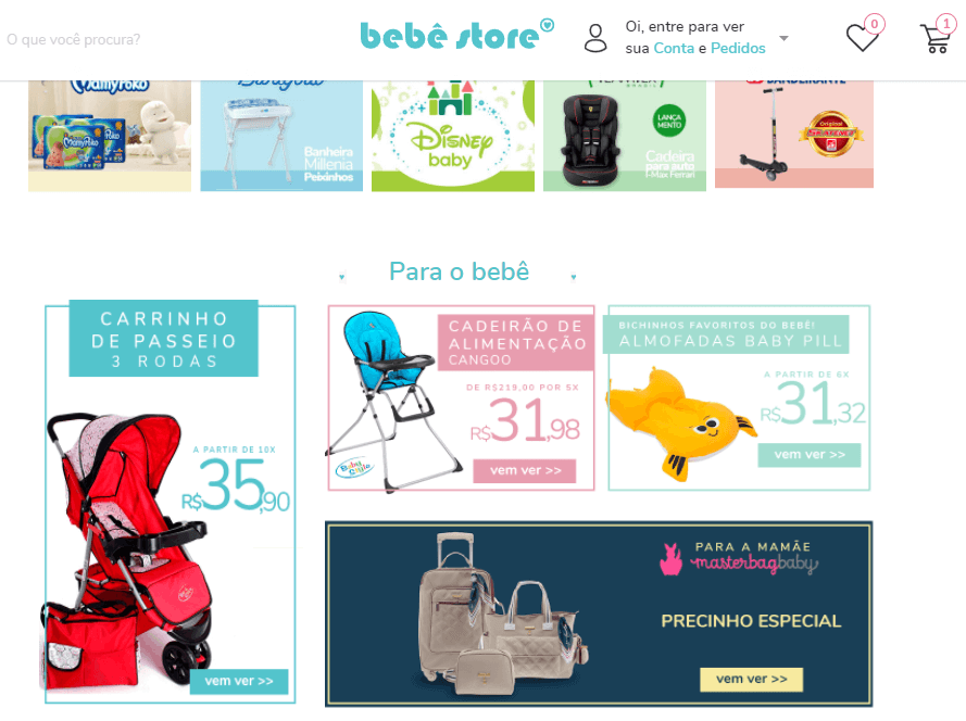 site de roupas de bebe confiavel