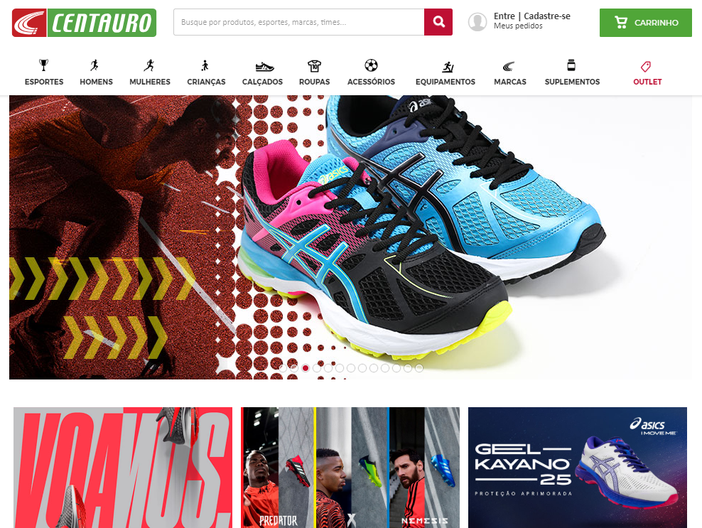 Conheça 7 sites para comprar roupas e acessórios esportivos com desconto - roupas e acessórios esportivos Dicas para economizar site da centauro