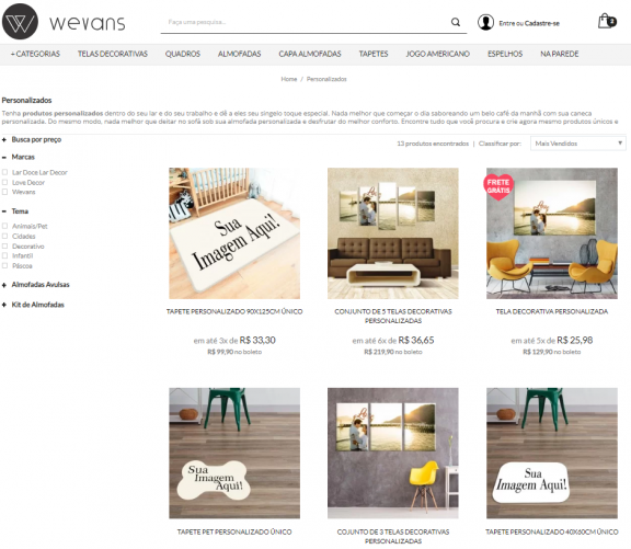 5 melhores sites para criar canvas e quadros personalizados - canvas e quadros personalizados Guias site wevans personalizados